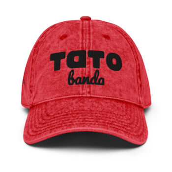 Vintage Red Tato cap
