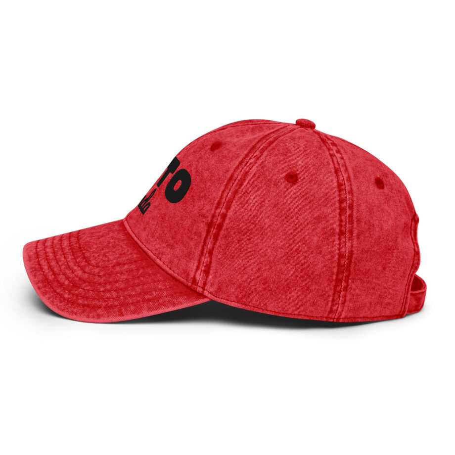 Vintage Red Tato cap