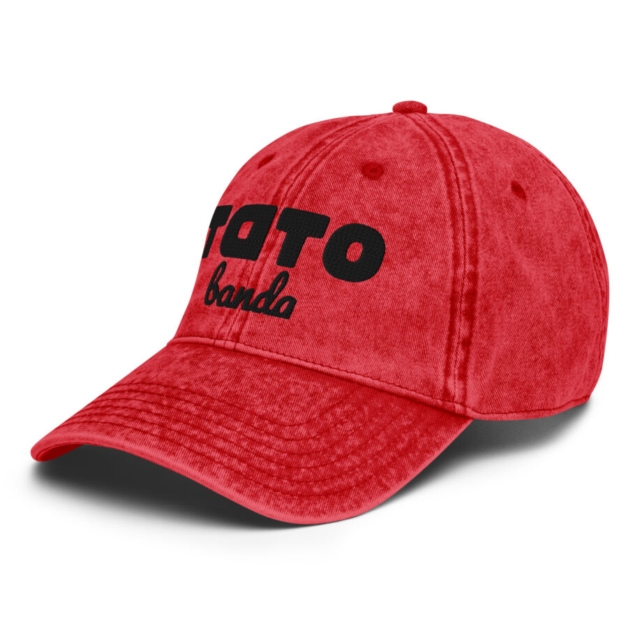 Vintage Red Tato cap
