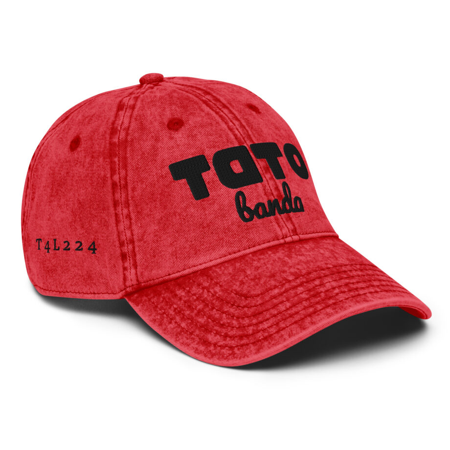 Vintage Red Tato cap