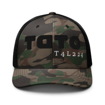 Camouflage trucker Tato hat