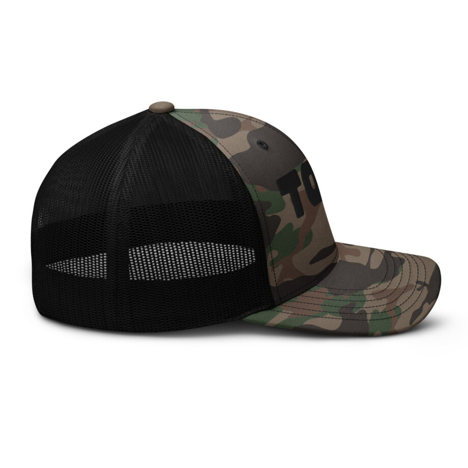 Camouflage trucker Tato hat