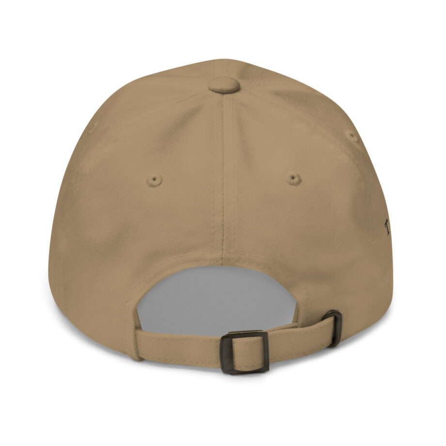 Heart brown Dad hat