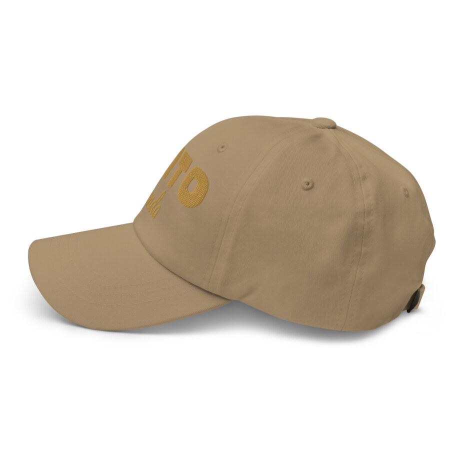 Heart brown Dad hat
