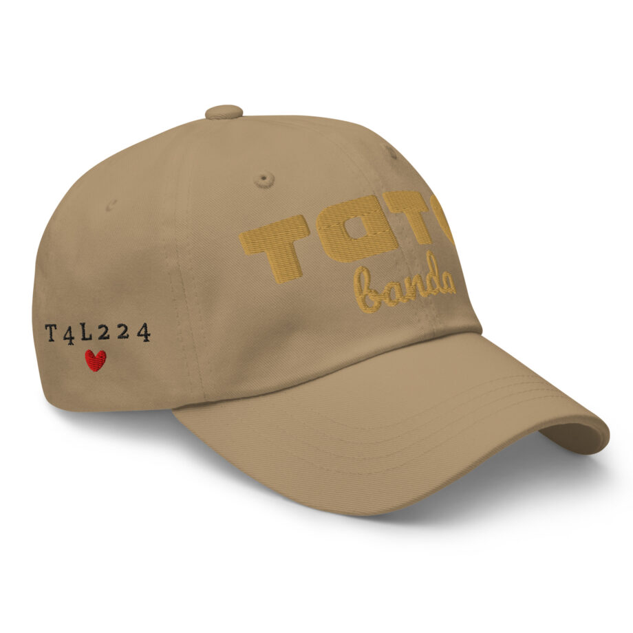Heart brown Dad hat