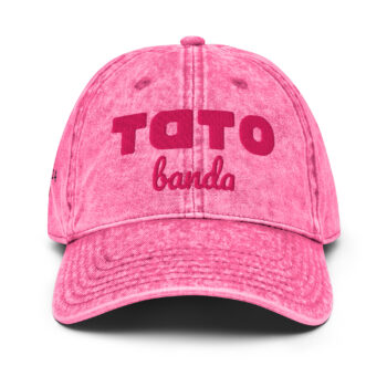 Vintage Pink Tato Cap